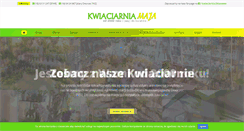 Desktop Screenshot of kwiaciarnia.limanowa.pl