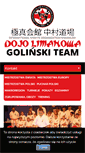 Mobile Screenshot of karate.limanowa.pl