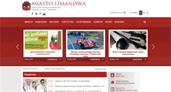 Desktop Screenshot of miasto.limanowa.pl
