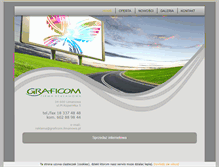 Tablet Screenshot of graficom.limanowa.pl