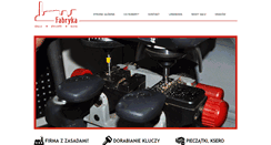Desktop Screenshot of fabryka.limanowa.pl